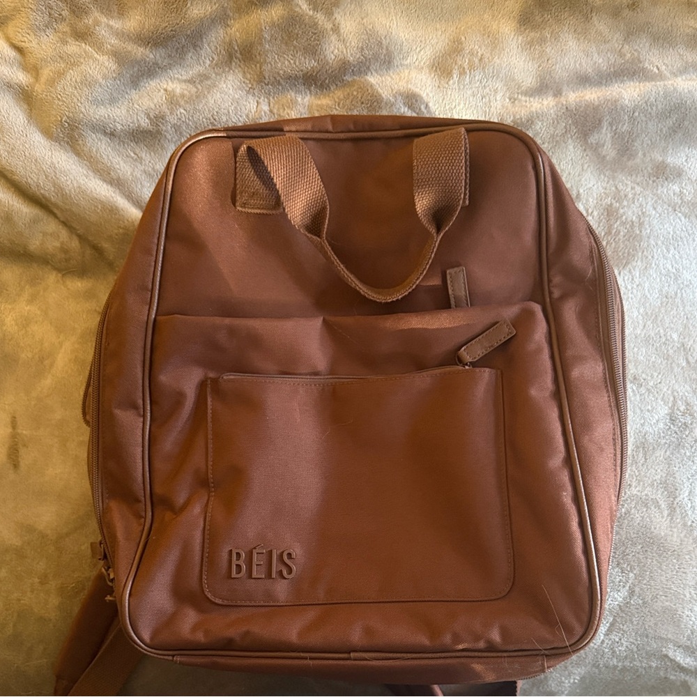Beis expandable backpack in Maple - image 2